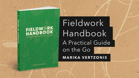 Thumbnail for entry Fieldwork Handbook: A Practical Guide on the Go ‘| Official Esri Press Trailer