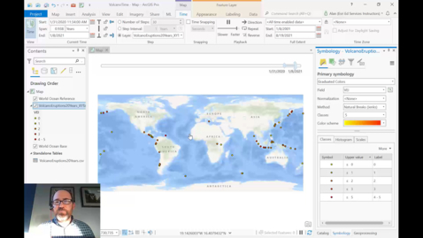 Thumbnail for Get Started with Time-Enabled Data in ArcGIS Pro