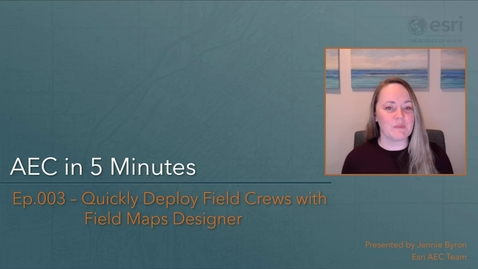 AEC - Esri Videos: GIS, Events, ArcGIS Products & Industries