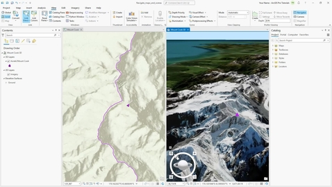Thumbnail for entry Navigate maps and scenes in ArcGIS Pro