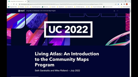 Thumbnail for Living Atlas: An Introduction to the Community Maps Program