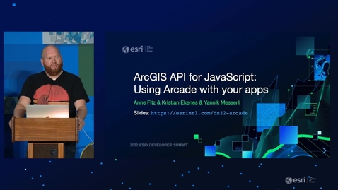 Thumbnail for Using Arcade with Your Apps - ArcGIS API for JavaScript