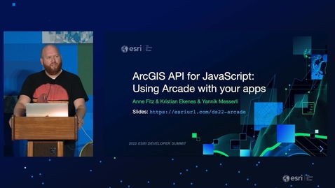 Thumbnail for entry Using Arcade with Your Apps - ArcGIS API for JavaScript