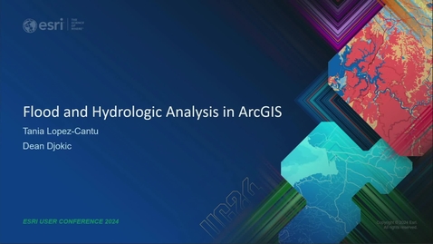 Thumbnail for ArcGIS: Flood and Hydrologic Analysis