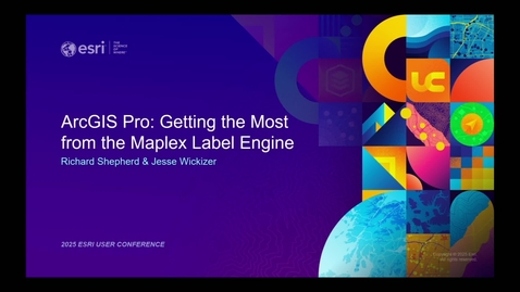 Thumbnail for ArcGIS Pro: Getting the Most from the Maplex Label Engine