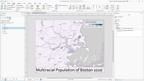 Thumbnail for Thematic map series in ArcGIS Pro
