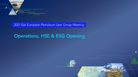 Thumbnail for entry Operations, HSE and ESG Opening