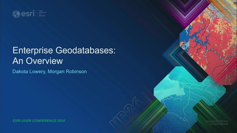 Thumbnail for Enterprise Geodatabases: An Overview
