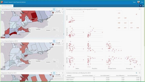 Thumbnail for Discover the Power of Analytics with ArcGIS Insights Webinar (2018)