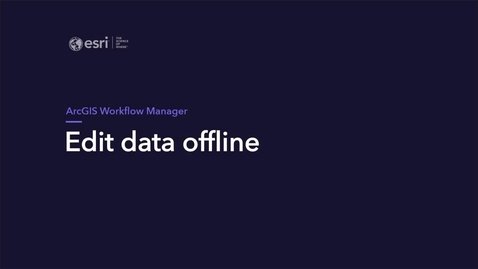 Thumbnail for Edit Data Offline Demo