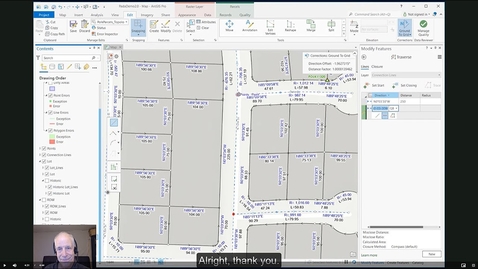 Thumbnail for entry ArcGIS Pro Parcel Fabric: Set the Ground-to-Grid Transformation