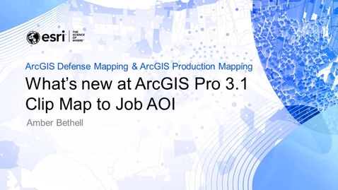 Thumbnail for entry Workflows - Clip map to job AOI