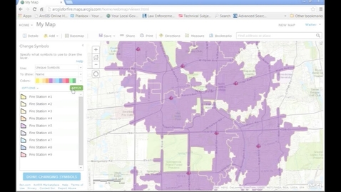 Thumbnail for entry ArcGIS Online for Your Fire Department