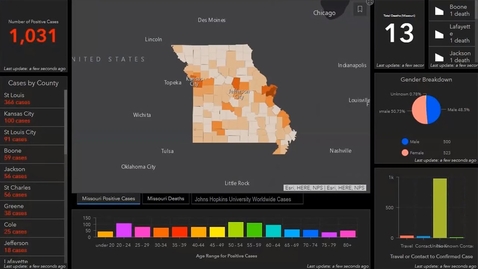 Thumbnail for Innovation in a Time of Crisis with GIS with State of Missouri (2/5)