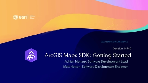 Thumbnail for ArcGIS Maps SDK for Game Engines: An Introduction
