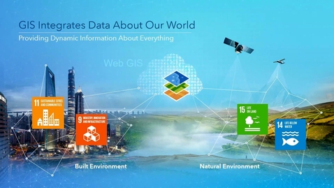 Thumbnail for entry GIS Solutions for Sustainable Development Goals Webinar