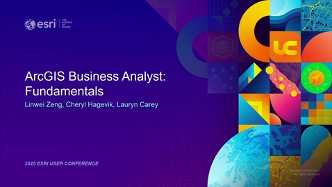 Thumbnail for ArcGIS Business Analyst: Fundamentals