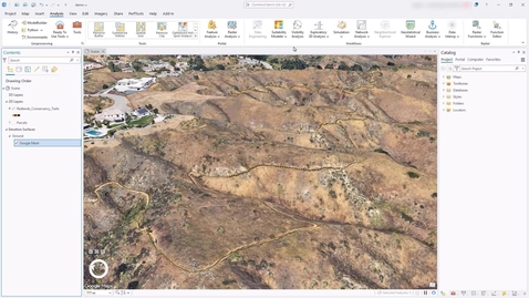 Thumbnail for The Google Photorealistic 3D Basemap in ArcGIS Pro