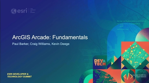 Thumbnail for ArcGIS Arcade: Fundamentals