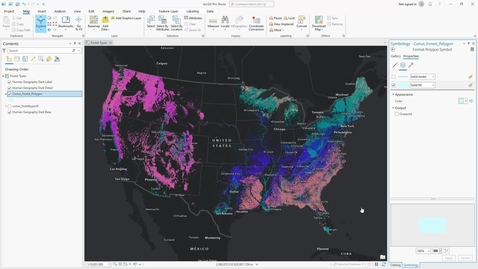 Thumbnail for Use attribute driven symbology in ArcGIS Pro