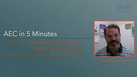 Thumbnail for GIS for AEC in 5 min S4E03 - How Indoor Maps Know What Floor You're On
