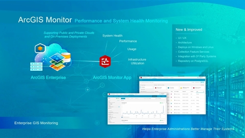 Thumbnail for entry ArcGIS Monitor - 2023 Esri Federal GIS Conference