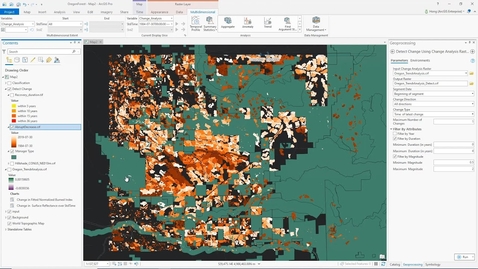 Thumbnail for Change Detection with LandTrendr