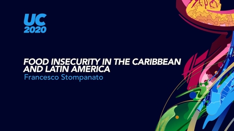 Thumbnail for Francesco Stompanato: Food Insecurity in the Caribbean and Latin America