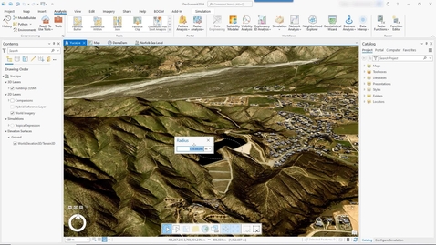 Thumbnail for entry Flood Simulation in ArcGIS Pro