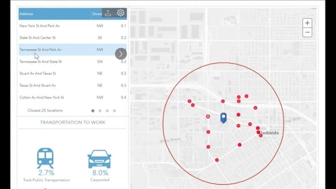 Thumbnail for entry Explore What’s Nearby in Business Analyst