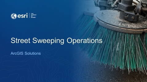 Thumbnail for Street Sweeping Operations