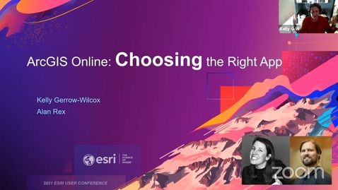 Thumbnail for entry ArcGIS Online: Choosing the Right App