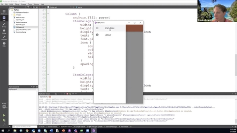 Thumbnail for QML Core Concepts | Code-Along Exercise 2: AppStudio 2020 Spring Workshop Day 3 Part 3