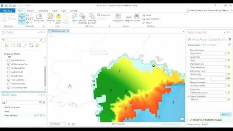 Thumbnail for entry Esri UC 2015 - Analysis and Geoprocessing in ArcGIS Pro