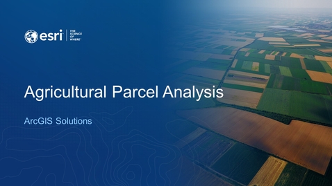 Thumbnail for Agricultural Parcel Analysis