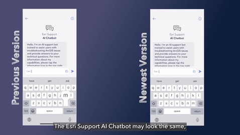 Thumbnail for Major Upgrades to the Esri Support AI Chatbot