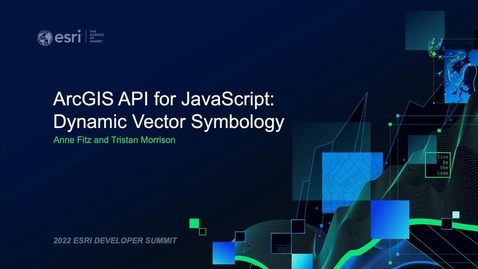 Thumbnail for entry Dynamic Vector Symbology - ArcGIS API for JavaScript