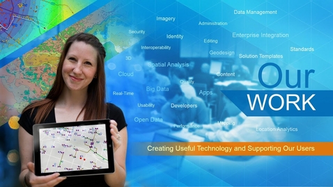 Thumbnail for Esri 2016 FedGIS Plenary: Our Work – ArcGIS