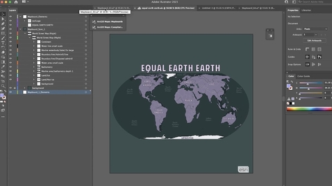 Thumbnail for What's New in ArcGIS Maps for Adobe Creative Cloud 3.0 (2021)