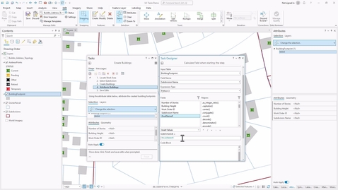 Thumbnail for Configure step actions for a Task in ArcGIS Pro