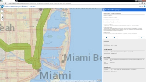 Thumbnail for Environmental Impact Public Comment