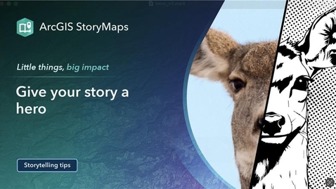 Thumbnail for Give your story a hero