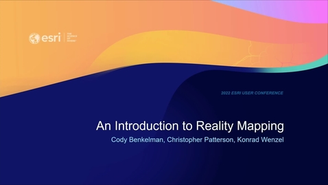 Thumbnail for ArcGIS Pro: An Introduction to Reality Mapping