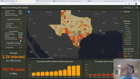 Thumbnail for ArcGIS Dashboards and ArcGIS Insights