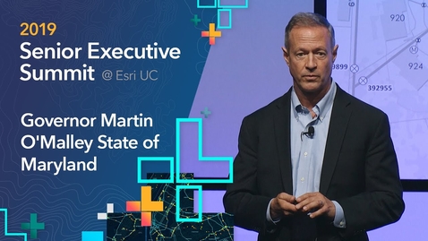Thumbnail for 2019 SES at Esri UC: Governor O'Malley, Maryland