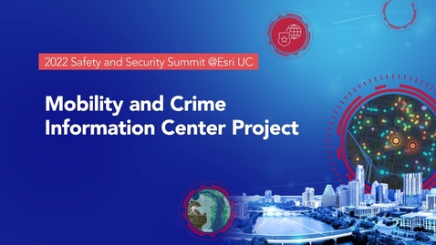 Thumbnail for Mobility and Crime Information Center Project