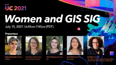Thumbnail for entry Women and GIS