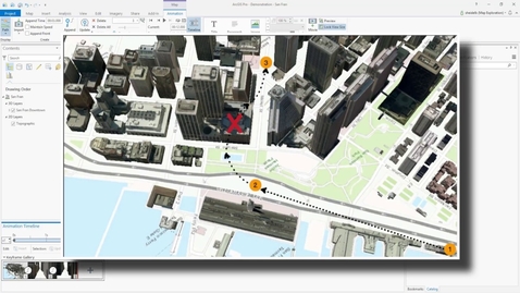 Thumbnail for Animation in ArcGIS Pro – Fixing Animation Overshoot