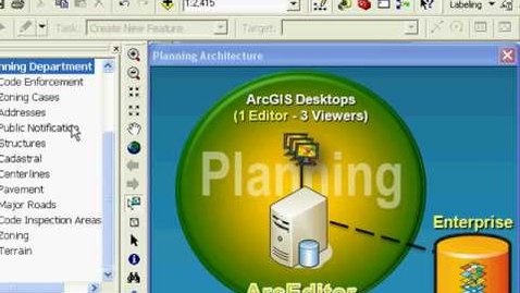 Thumbnail for entry ArcGIS 9.3 Data Mgmt Part 4:  Data Replication