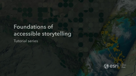 Thumbnail for Foundations of accessible storytelling